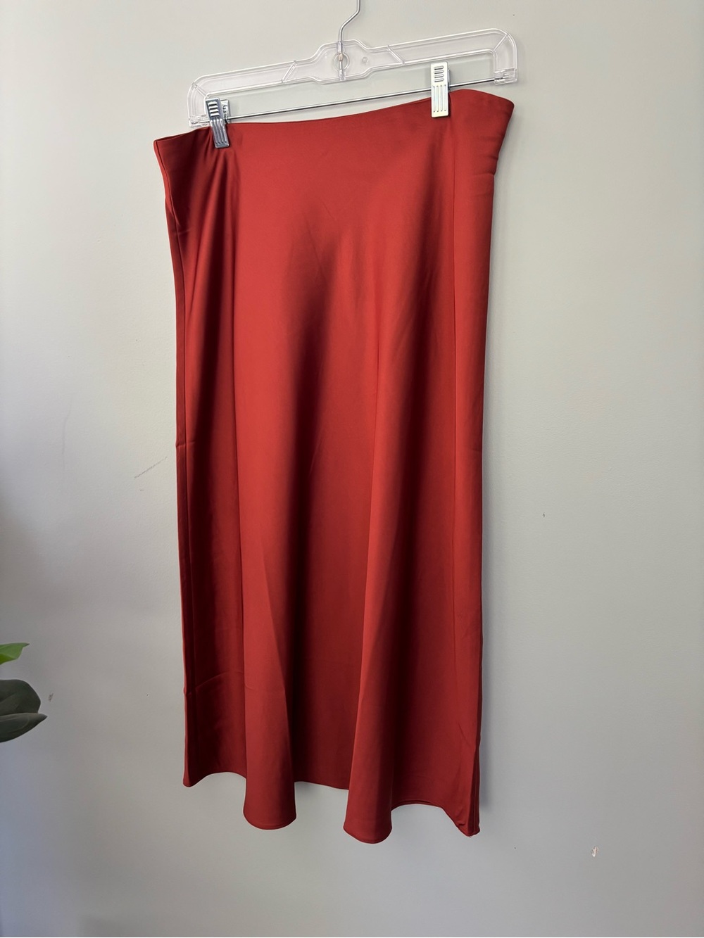 J. Crew Rust Orange Maxi Skirt